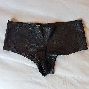American Apparel Holo Shimmer Hot Shorts Size L